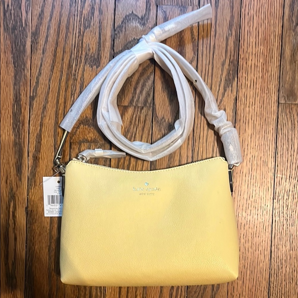 Kate Spade Light Yellow Crossbody Bag